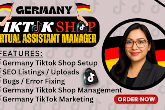 be your germany tiktok shop virtual assistant setup germany tiktok shop