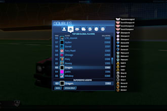 play rocket league with you as an ssl pro player