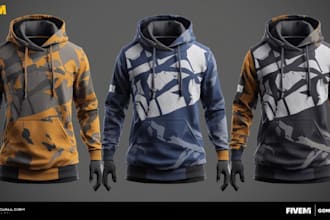 make fivem custom clothing