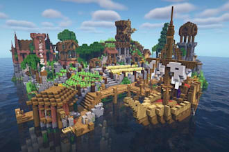 be your professional minecraft map builder