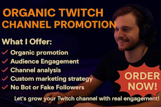 do twitch channel promotion live views for affiliate and partner