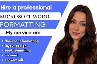 do a book formatting layout design microsoft word formatting ms word pdf to word