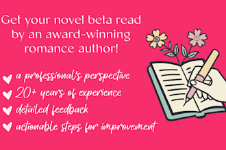beta read your novel