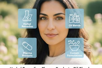 be formulation chemist for herbal remedies, pharma products, oil blends