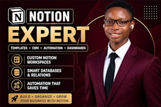 setup notion database template notion planner dashboard notion expert dashboard