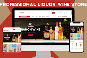liquor wine shopify store wine website whiskey, vodka, tequila, liquor website