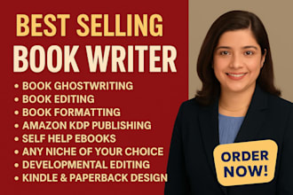 write fiction ebook writing non fiction ghostwriter selfhelp romance book writer