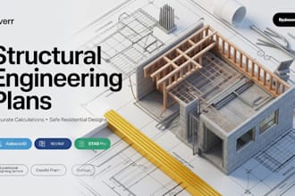 structural engineering plans with accurate calculations for safe residential bui