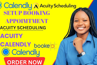 setup simplybook me acuity scheduling, calendly, vagaro booking appointment
