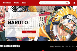 build squarespace comic book store website manga toy store novel shop website