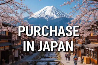 be your japan shopping assistant