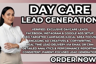 daycare leads childcare leads preschool marketing parent leads daycare ads