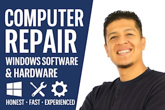 repair, optimize, and remove viruses from your windows PC remotely