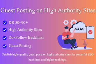 publish SEO guest posts on high authority sites