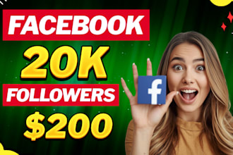 buy 20,000 facebook followers fast, organically