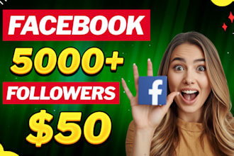 buy 5000 facebook followers fast, organically