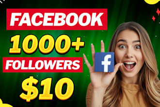buy 1000 facebook followers fast, organically