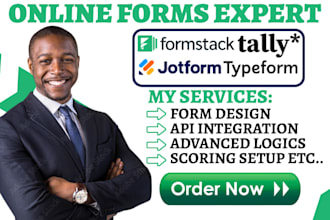 create formstack grow form logics tally quiz form jotform typeform online survey