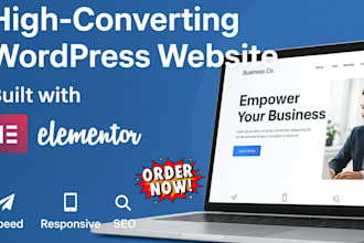 design professional wordpress websites for business, marketing, travel and tours