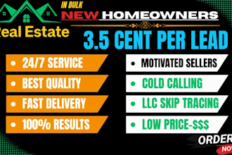 do new homeowner solar leads skip tracing and cold calling