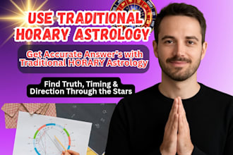 reveal accurate answers to your questions using traditional astrology