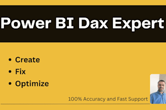 fix, write, and optimize power bi dax formulas and measures