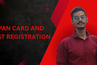 help you get a pan card and gst registration in india