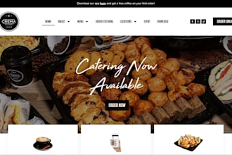design squarespace coffee shop website tea house cafe smoothie juice website