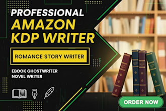 be non fiction ghostwriter kindle book writer, romance story writer novel writer