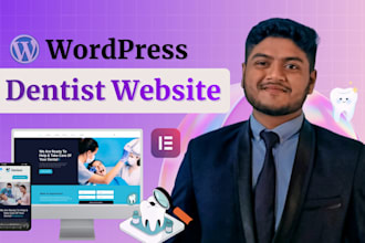 create wordpress medical, dentist, and healthcare site