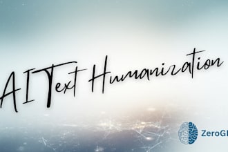 humanize an ai text