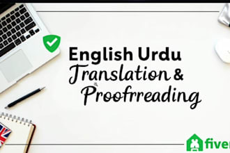 be your english to urdu certified translator