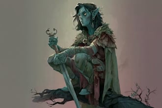 dnd character art and dnd character art