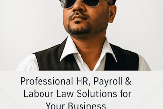 provide professional HR consultancy, compliance, and payroll management services