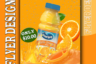 design a custom flyer showcase your products or services