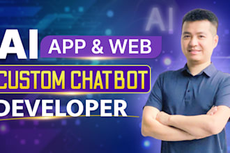 develop ai agent, ai website, ai chatbot, etc