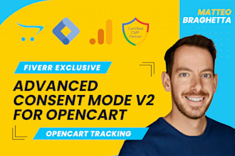 setup ga4 e google ads conversion tracking for opencart with consent mode v2