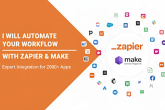 be your  zapier and make integromat expert