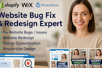 fix shopify bug fix shopify custom coding shopify theme customization expert