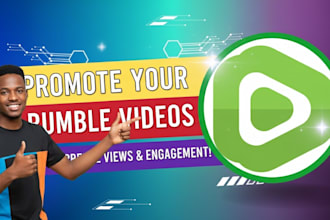 promote your rumble videos to increase views and engagement