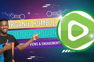 do organic rumble promotion, rumble video promotion