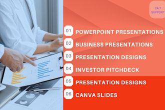 design urgent research powerpoints and business presentations