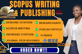 write and publish article in google scholar, scopus, and ssci indexed journal