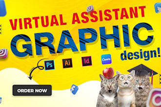 be your virtual assistant for any creative layout design
