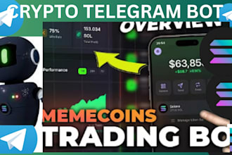 build telegram bot, pump fun bot solana volume bot,trading bot telegram mini app