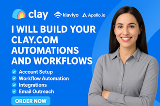 setup clay, clay com, automation workflow, setup clay table, clay credit klaviyo