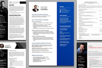 write and upgrade your resume, cv, cover letter, linkedin