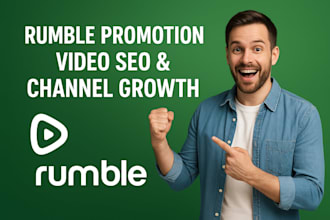 do rumble promotion, rumble video SEO and channel growth, rumble followers