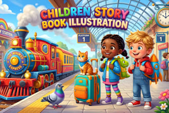 illustrate christian children story book illustration story book illustration