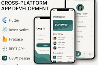 develop a professional flutter mobile app